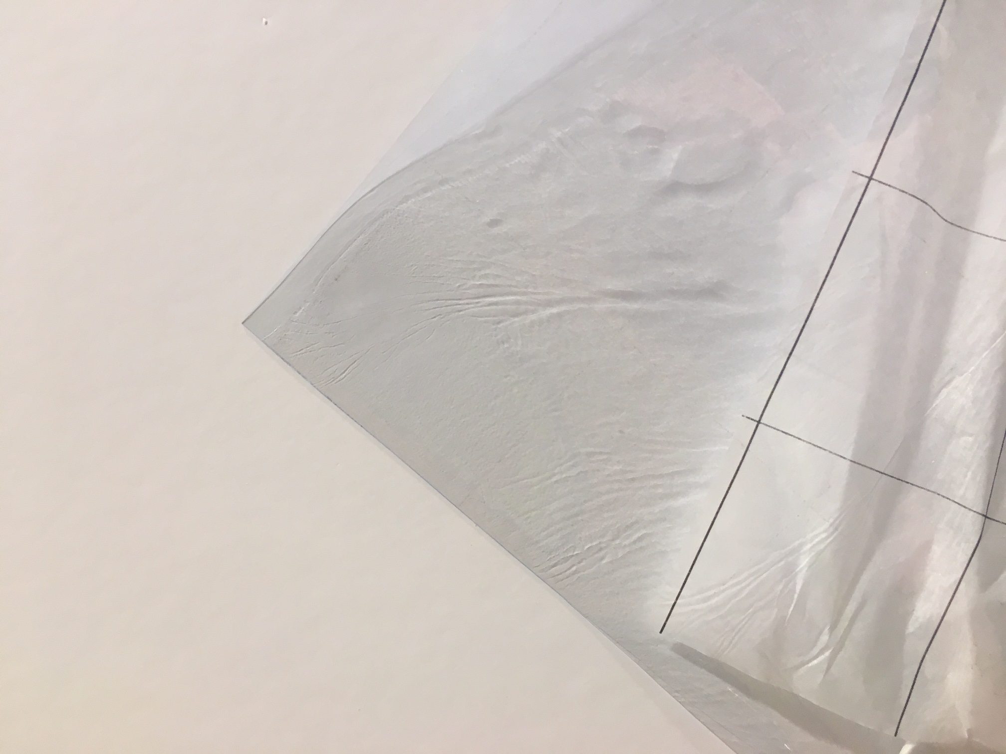 transparente Folie 0,5 mm Stark Glasklar 8,25 €/m²  PVC Folie  Folie 
